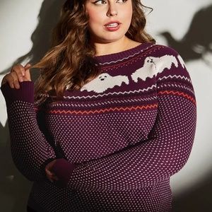 Here For The Boos Fair Isle Sweater